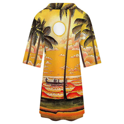 Abito Donna Scollo a V Personalizzabile | Vestito Elegante da Giorno