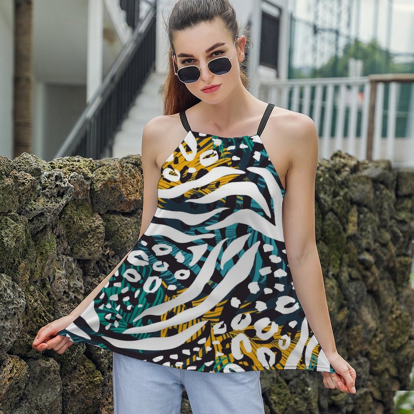 Top Scollo Americana Personalizzato | Schiena Nuda & Fit Fluido