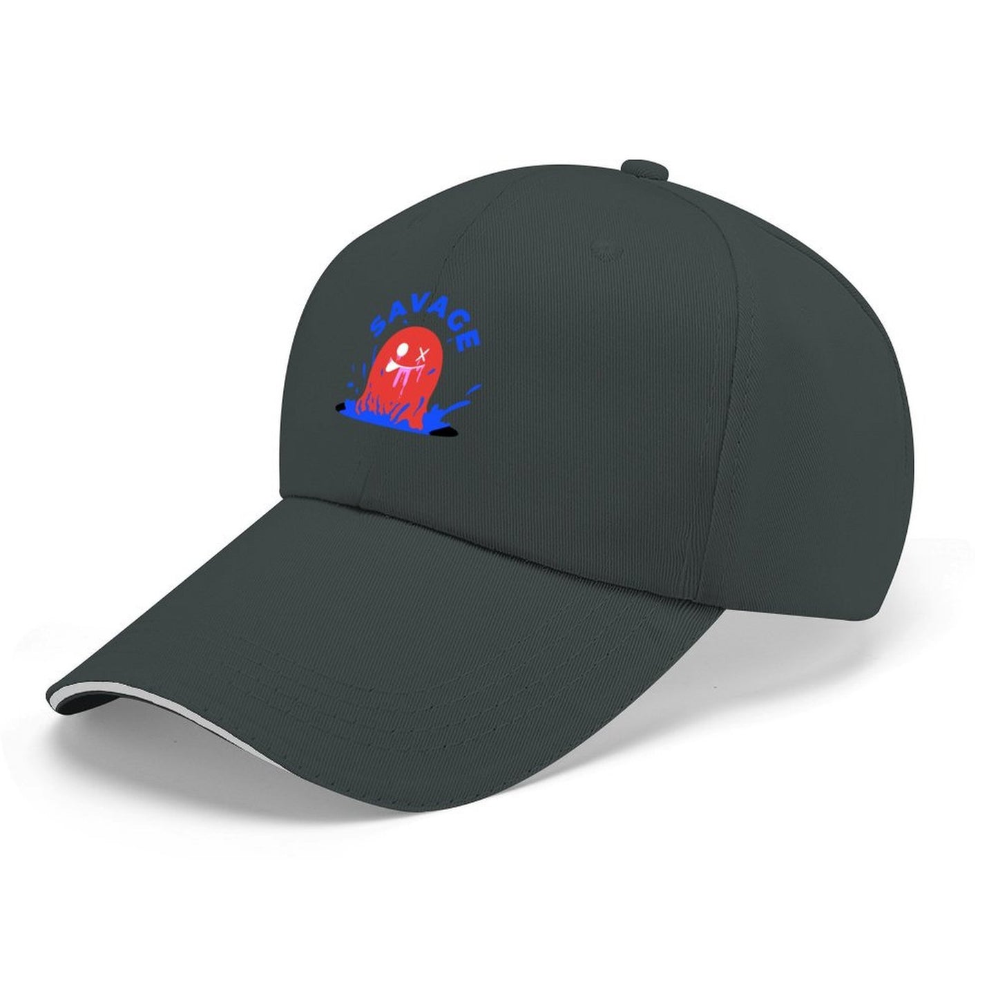 Cappellino Baseball Sandwich Personalizzato in Misto Cotone con Stampa Logo