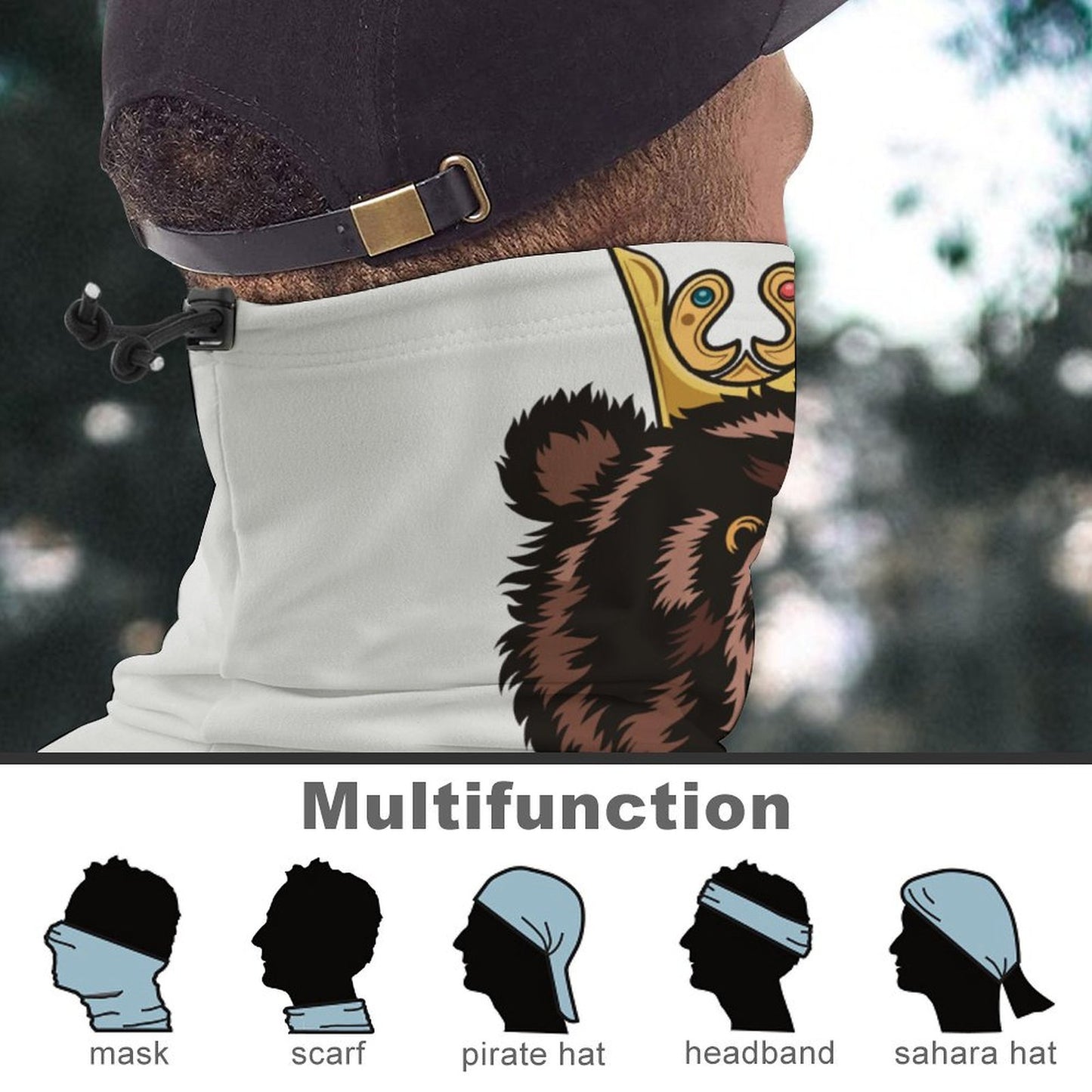 Scaldacollo Multifunzione Personalizzato | La Tua Protezione per Ogni Avventura