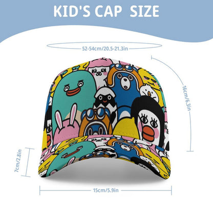 Cappellino Bambini Personalizzato con Foto | Berretto da Baseball Regolabile