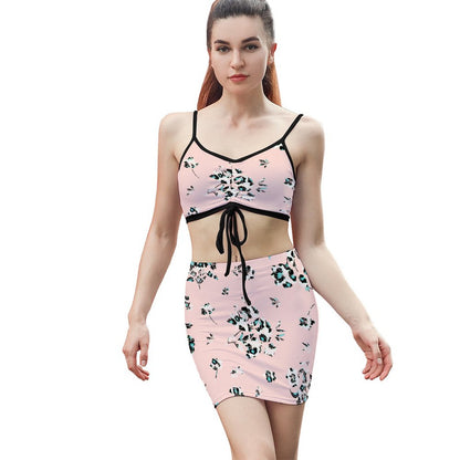 et 2 Pezzi Bodycon Gonna e Top | Completo Sexy Clubwear Personalizzato