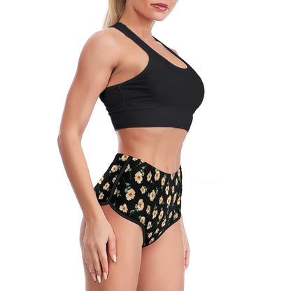 Shorts Yoga Vita Alta Personalizzati | Pantaloncini Fitness con Stampa