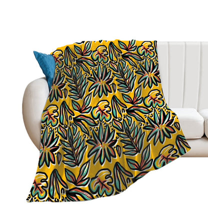 Coperta Personalizzata Flanella Anti-Pilling | Plaid Morbido con Foto