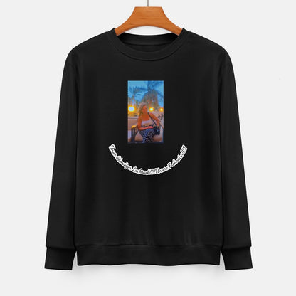 Felpa Cotone Personalizzata Unisex | Stampa Fronte e Retro con Foto