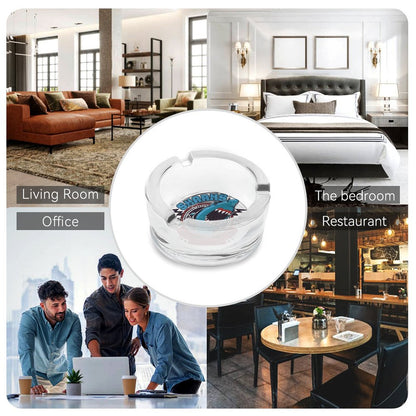 Posacenere in Vetro Personalizzato con Foto | Idea Regalo Unica