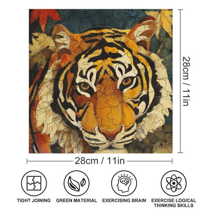 Puzzle in Legno Personalizzato | Taglio Irregolare 100 Pezzi