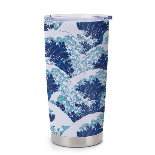 Tumbler Auto 20oz Personalizzato | Plastica Leggera BPA-Free | Antigoccia