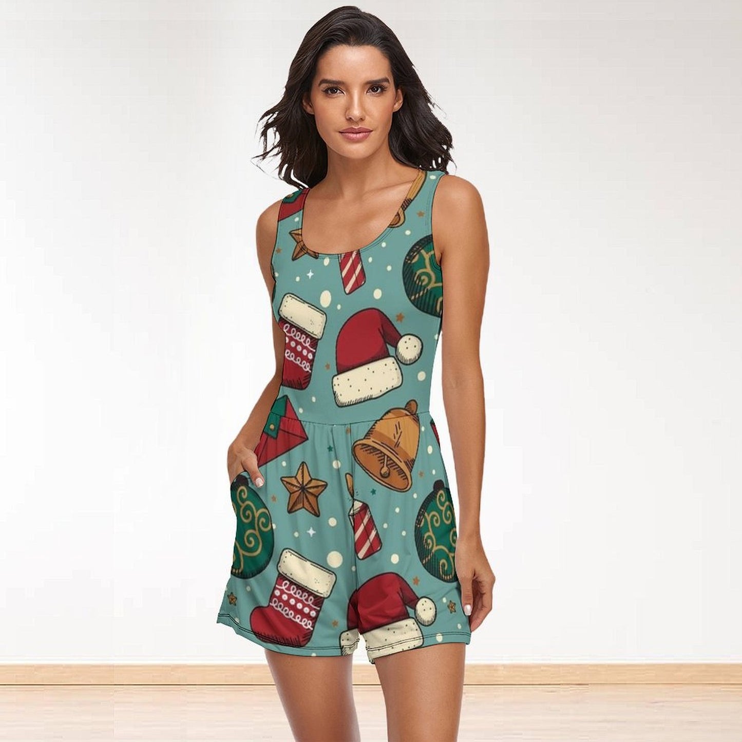 Tuta Intera Personalizzata Donna | Stile Bodycon con Foto e Testo