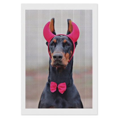 Diamond Painting (Diamanti Quadrati) | Trasforma il Tuo Ritratto in un Mosaico