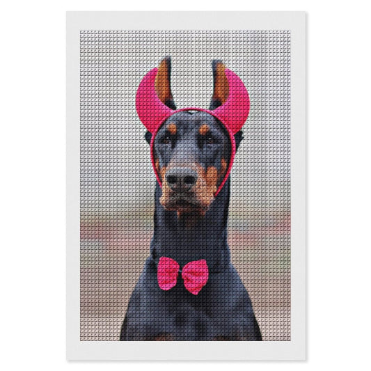 Diamond Painting (Diamanti Quadrati) | Trasforma il Tuo Ritratto in un Mosaico