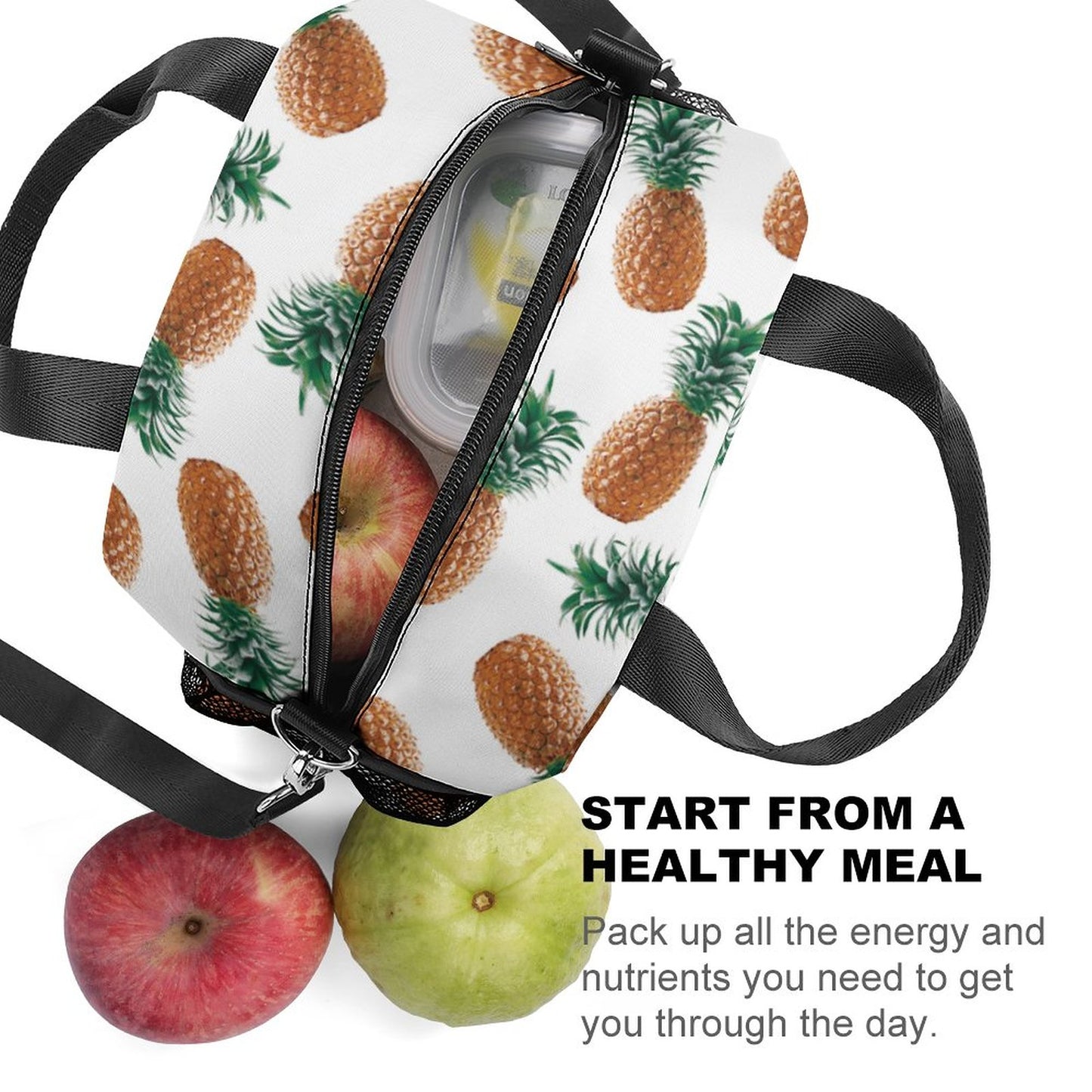 Borsa Termica Tracolla Personalizzata | Lunch Box Crossbody Ufficio