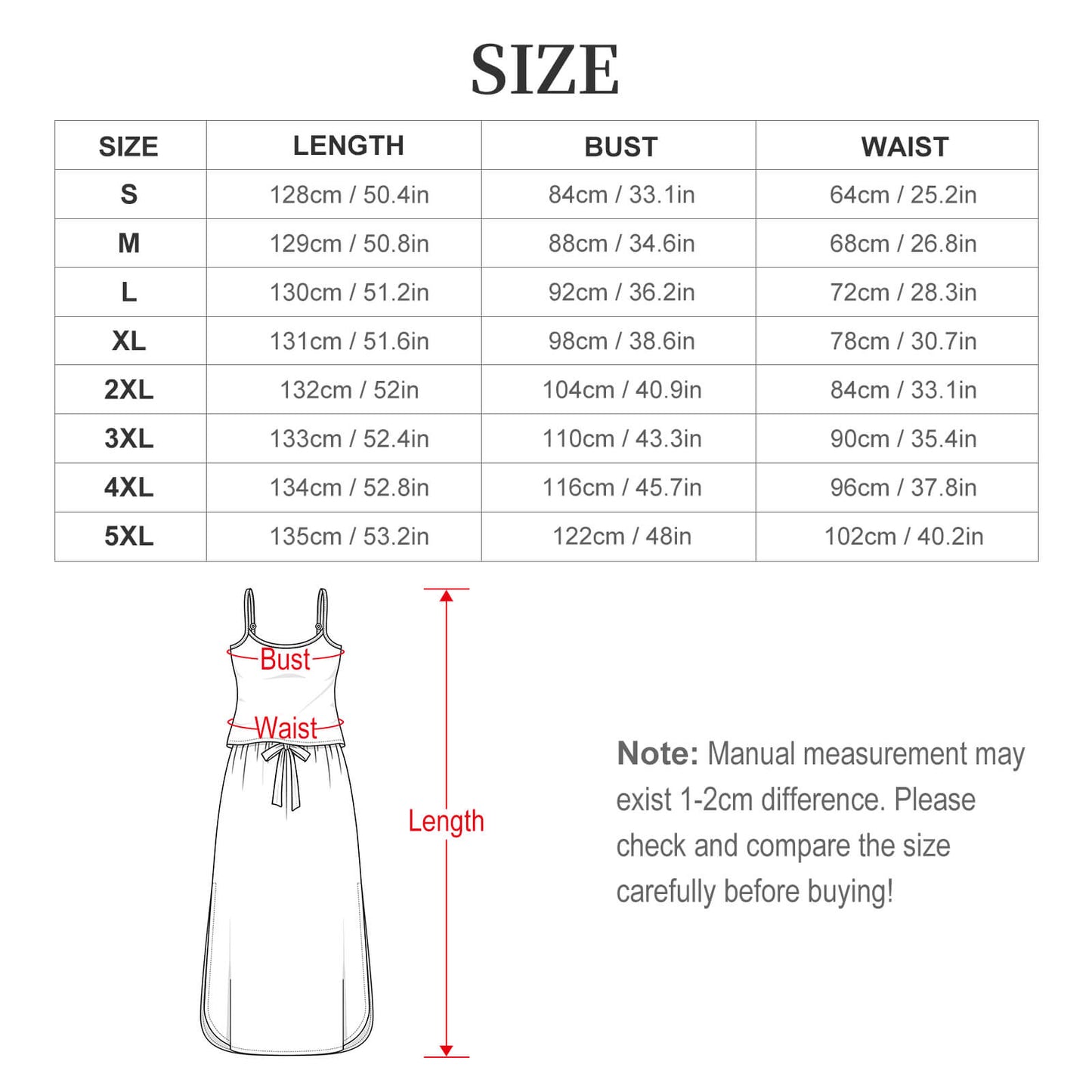 Abito Lungo Personalizzato con Spalline Sottili | Vestito Maxi con Spacco Laterale