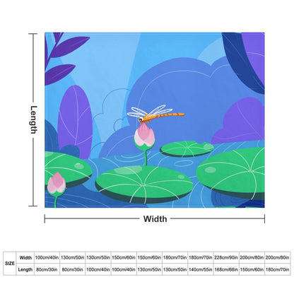 Arazzo-Coperta Personalizzato | La Tua Foto Panoramica su Morbido Pile