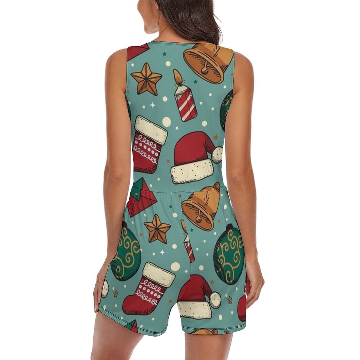 Tuta Intera Personalizzata Donna | Stile Bodycon con Foto e Testo