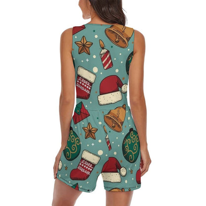 Tuta Intera Personalizzata Donna | Stile Bodycon con Foto e Testo