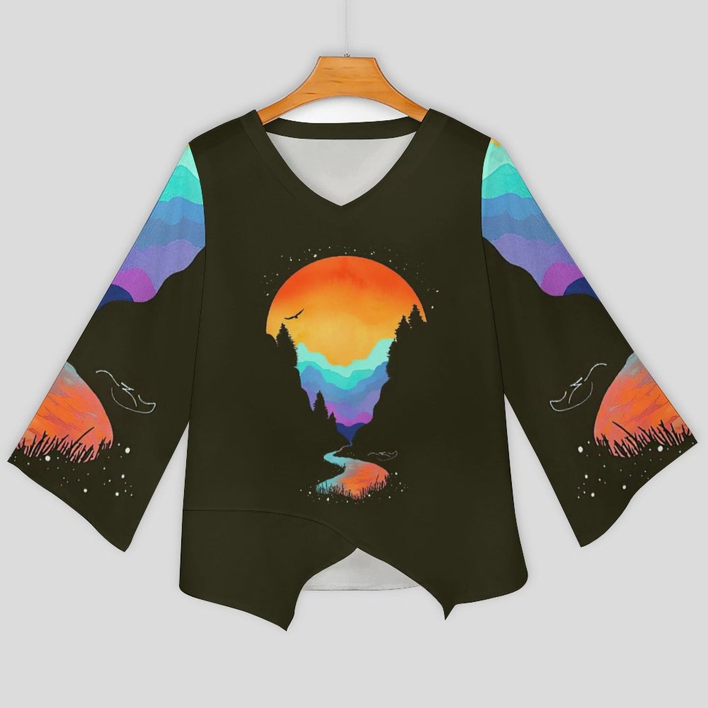 Blusa in Chiffon "Brezza Leggera" | Personalizzata & Traspirante (S-5XL)
