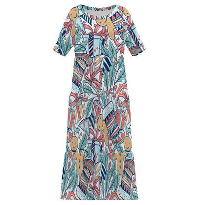 Abito Lungo Personalizzato Donna | Vestito Elegante con la Tua Foto