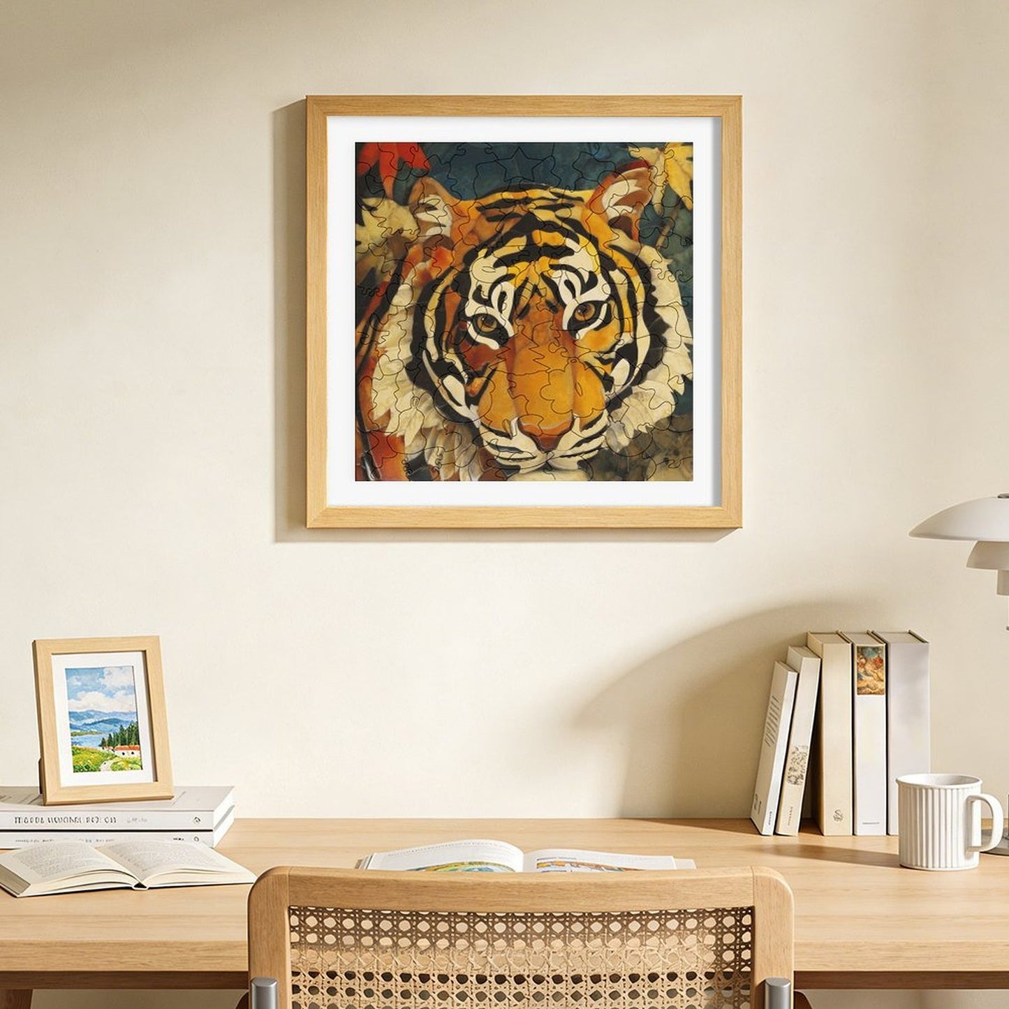 Puzzle in Legno Personalizzato | Taglio Irregolare 100 Pezzi