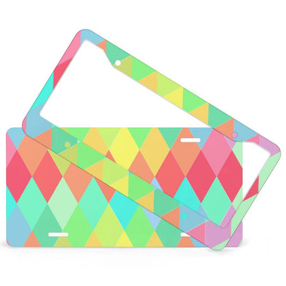 Portatarga Personalizzato con Foto e Scritta | Alluminio Anti-Ruggine