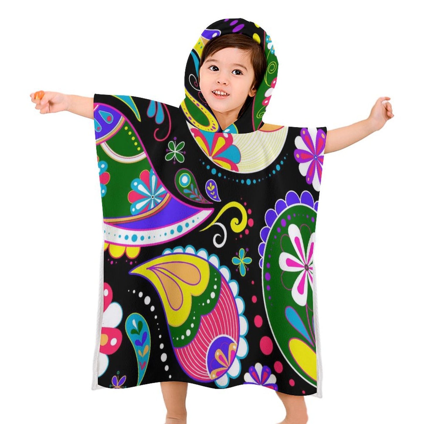 Poncho Asciugamano per Bambini Personalizzato | L'Abbraccio Magico