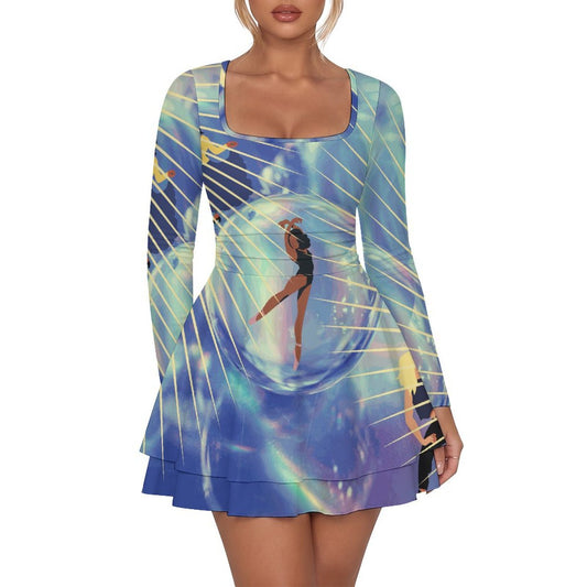 Felpa Donna Scollo a V Maniche Lunghe Personalizzabile Comoda