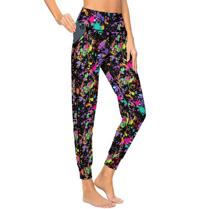 Leggings Sportivi Vita Alta con Tasca Personalizzati