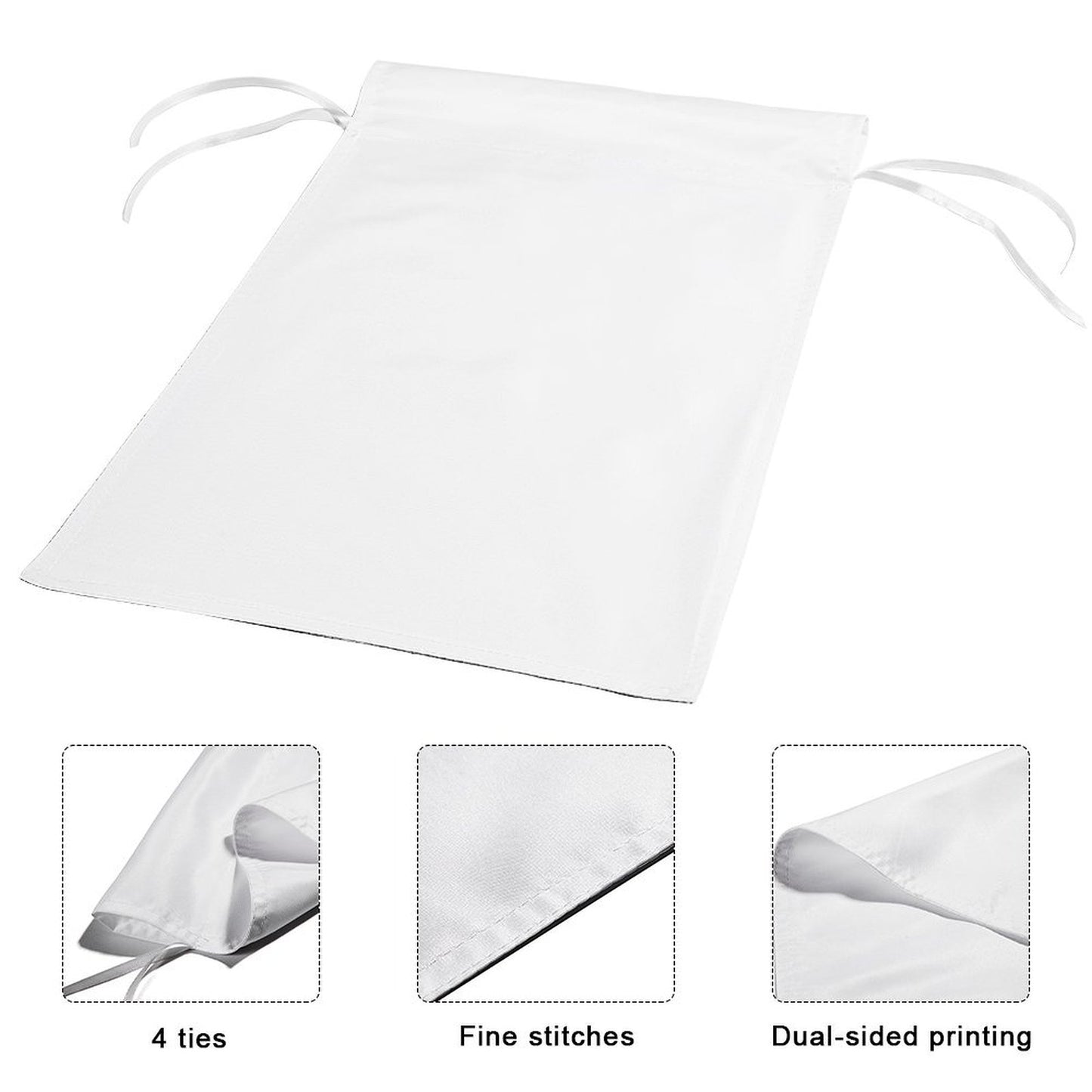 Bandiera da Giardino Personalizzata Bifacciale | Il Sorriso della Tua Casa