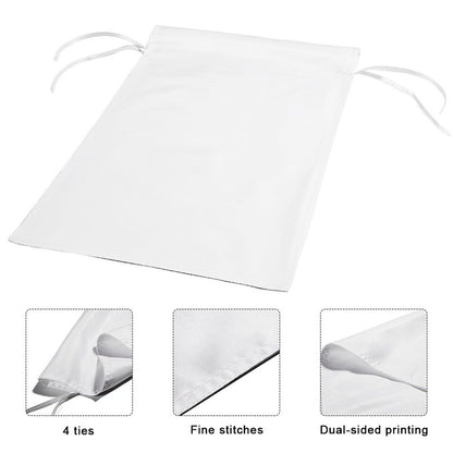 Bandiera da Giardino Personalizzata Bifacciale | Il Sorriso della Tua Casa