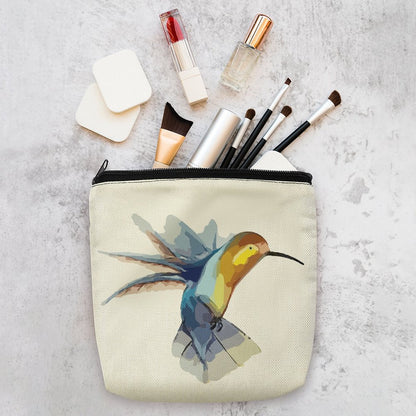 Pochette in Lino Personalizzata con Foto | Beauty Case Naturale