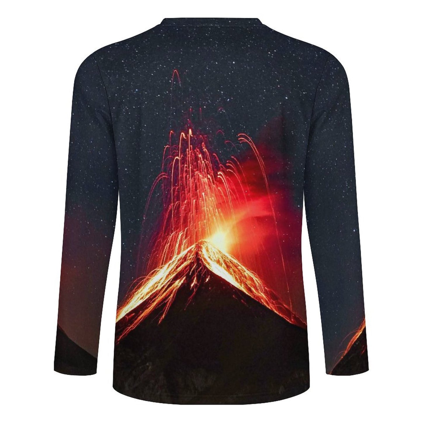 T-shirt Uomo Manica Lunga Personalizzata | Stampa Integrale su Piqué