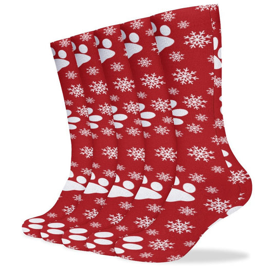 Set 5 Paia Calze Personalizzate Lunghe | Il Tuo Stile Ogni Giorno