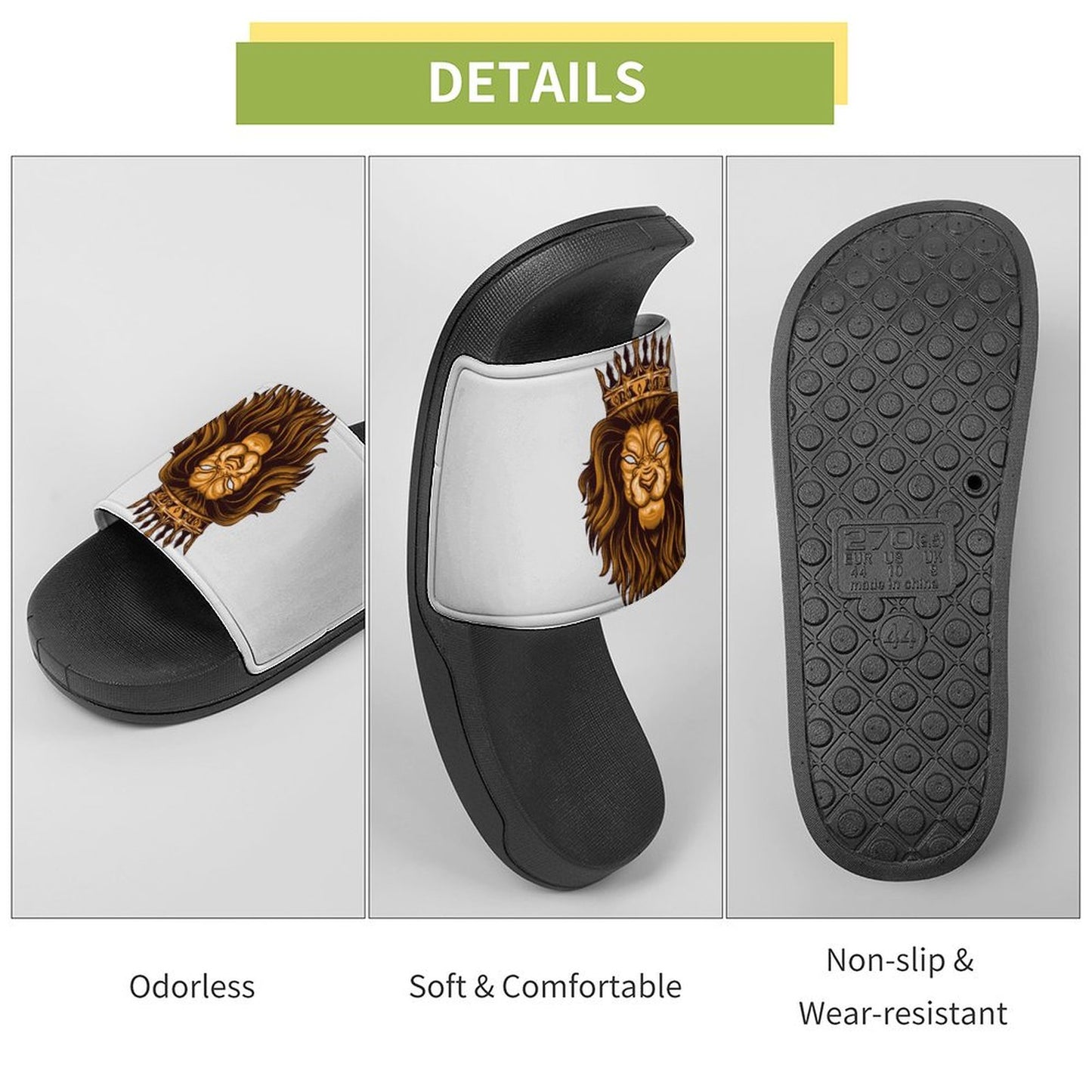 Ciabatte PVC Unisex Personalizzate | Stampa Unica | Comfort e Stile