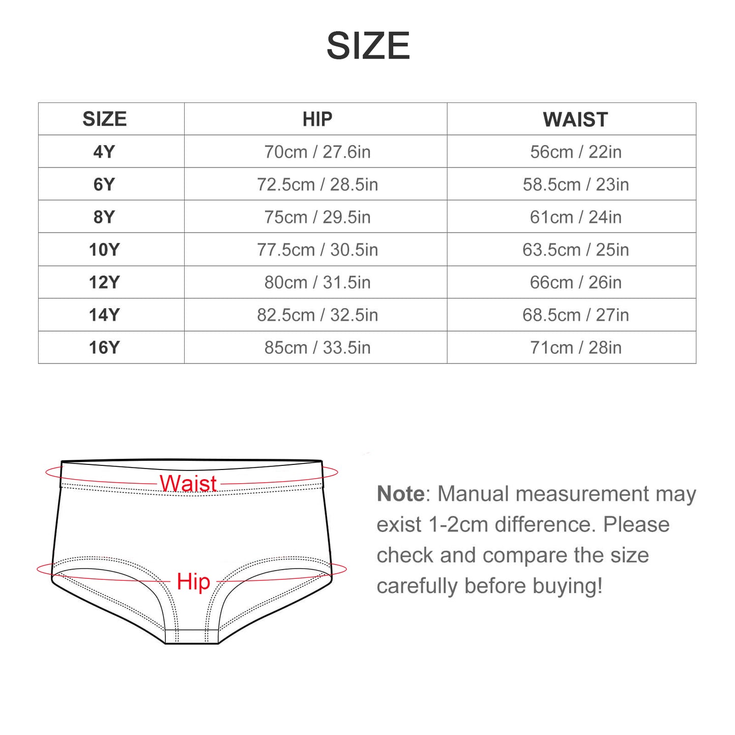 Slip Bimba Personalizzati | Seta di Latte | Stampa Unica | Comfort Quotidiano