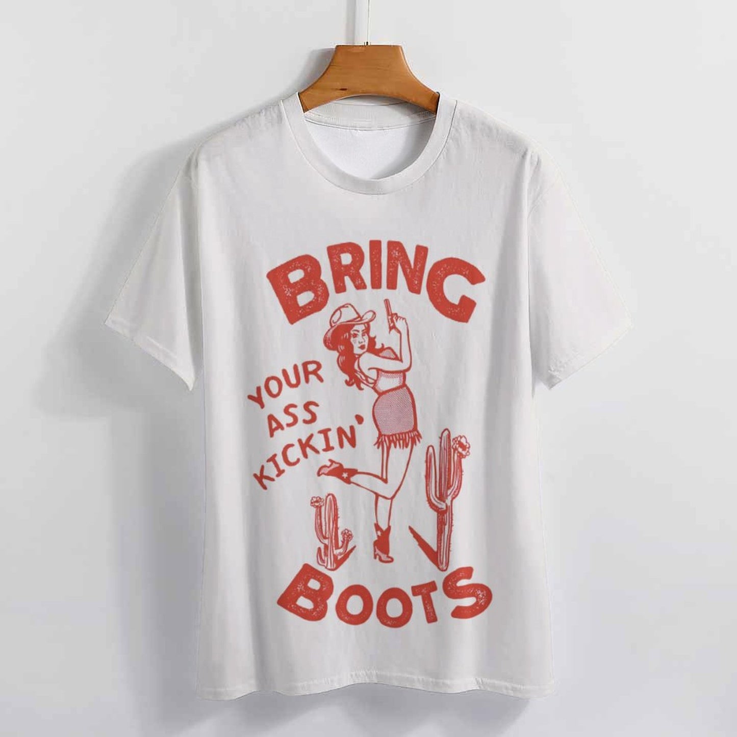 T-Shirt All-Over da Donna Personalizzata - Fit Oversize