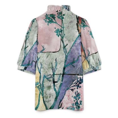 Top Donna Personalizzato Scollo a V | Maglia Elastica con la Tua Foto