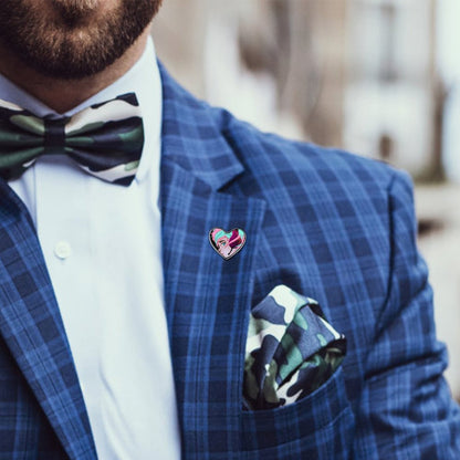 Spilla a Cuore Personalizzata in Metallo