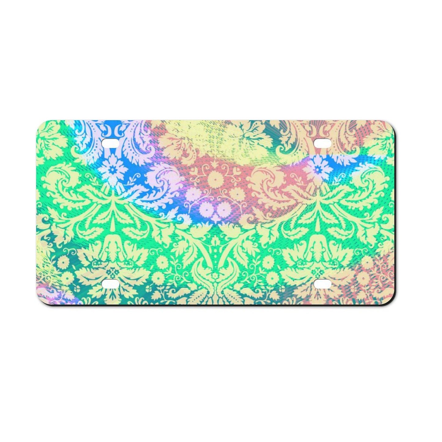 Targa Auto Decorativa Personalizzata | 15x30cm Alluminio con Foto