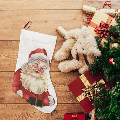 Calza di Natale Personalizzata con Foto in Morbido Peluche | Crea il Tuo Ricordo