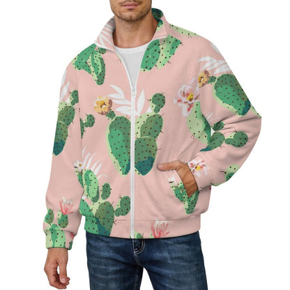 Giacca Pile Uomo con Zip Personalizzabile