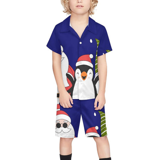 Completo Spiaggia Bambino Personalizzato | Set Camicia e Pantaloncino