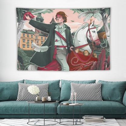 Arazzo da Parete Personalizzato | Decorazione Muro Senza Danni | Art Tapestry