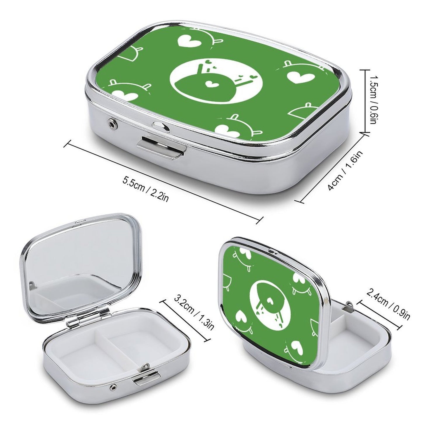 Portapillole in Metallo Personalizzato | Sottile, Elegante e Sicuro