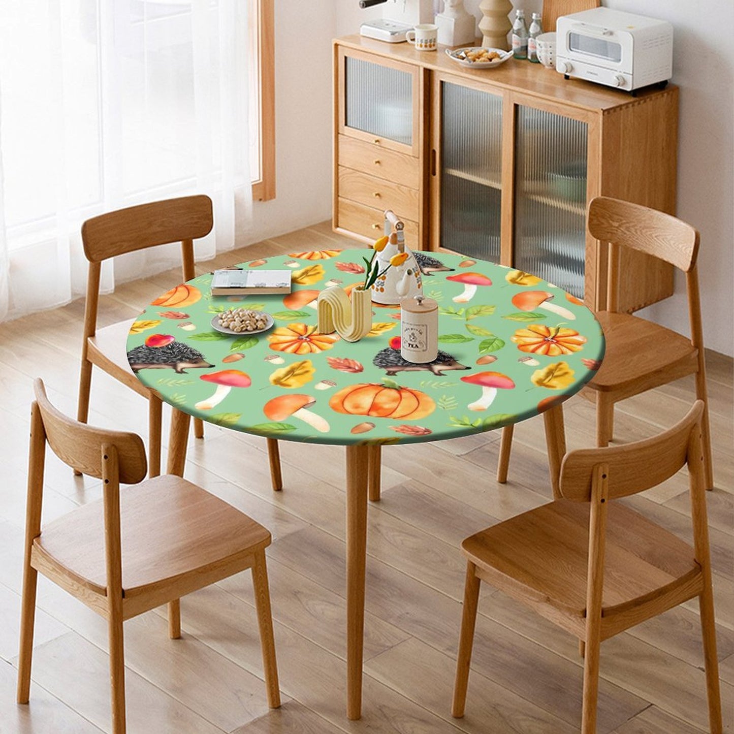 Copritavolo Rotondo Elasticizzato Personalizzato | Aderenza Perfetta