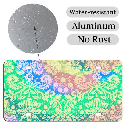 Targa Auto Decorativa Personalizzata | 15x30cm Alluminio con Foto