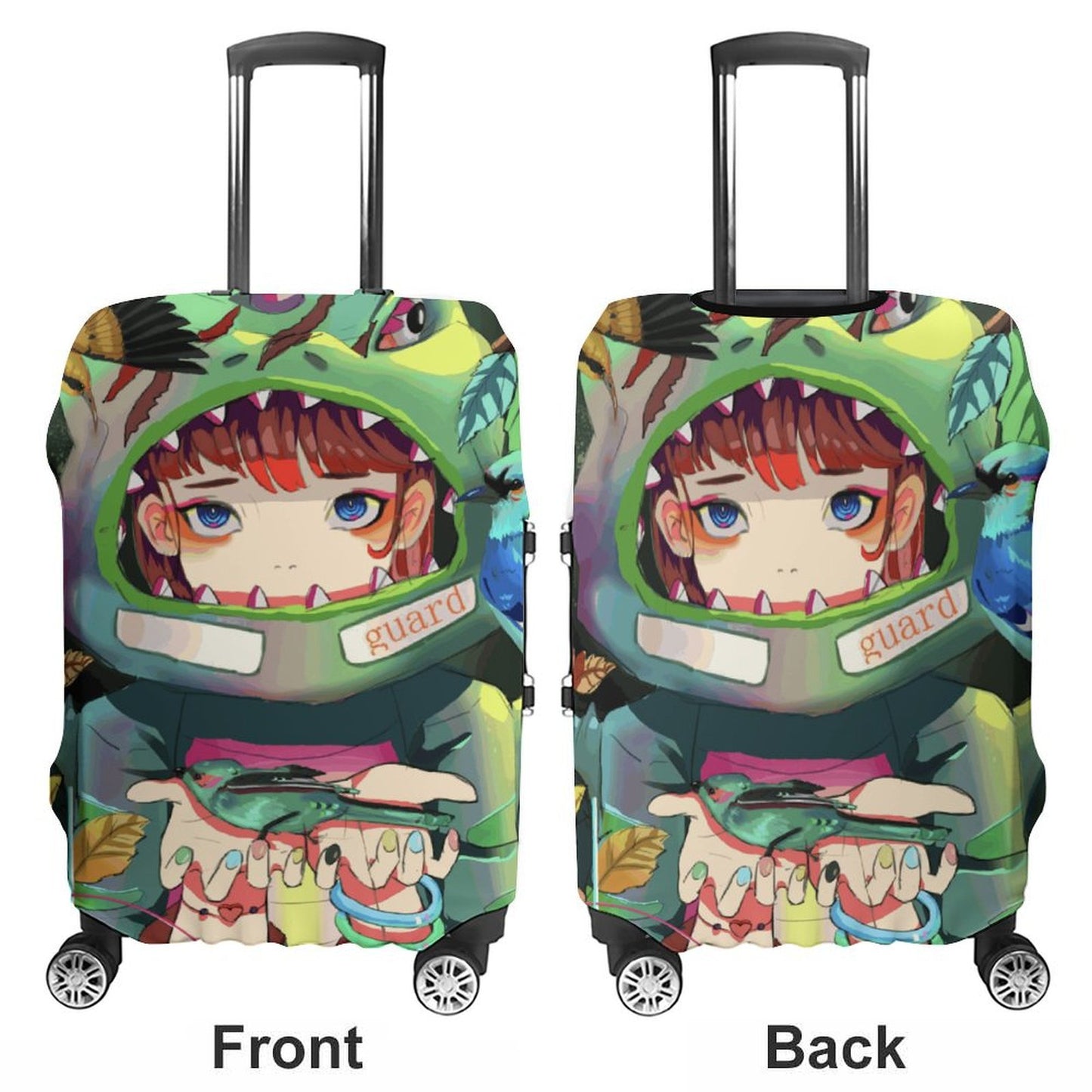 Fodera per Valigia Personalizzata con Foto | Copribagaglio Elastico