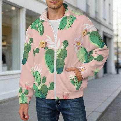 Giacca Pile Uomo con Zip Personalizzabile