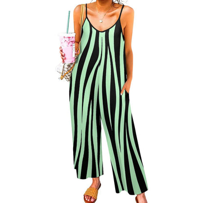 Tuta Intera Donna Oversize | Salopette Morbida Spalline Sottili