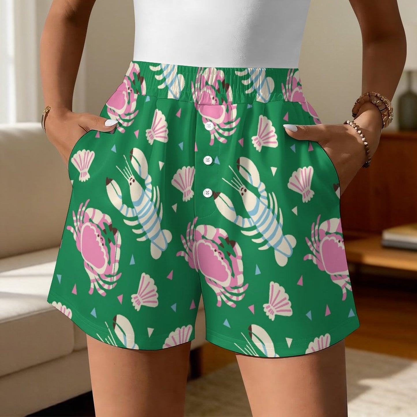 Pantaloncini Elastici Personalizzati per Casa Spiaggia e Sport