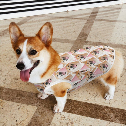 Canottiera Traspirante per Cani e Gatti con Stampa All Over Personalizzata